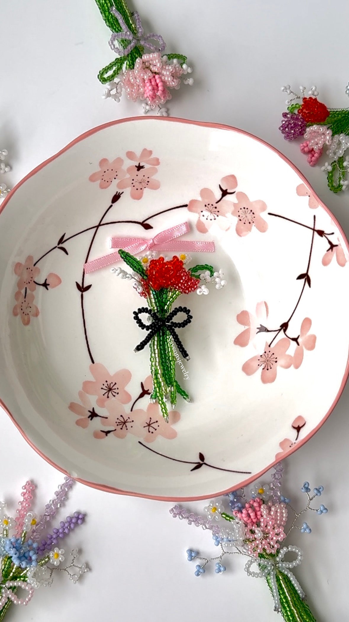 Mini flower bouquets