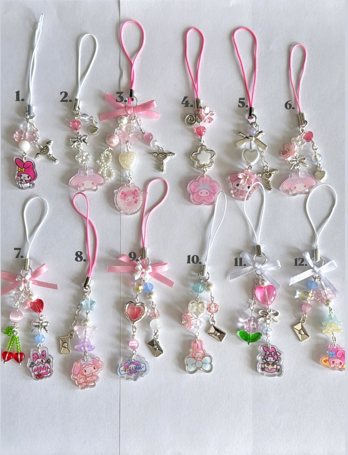 Sanrio phone charms