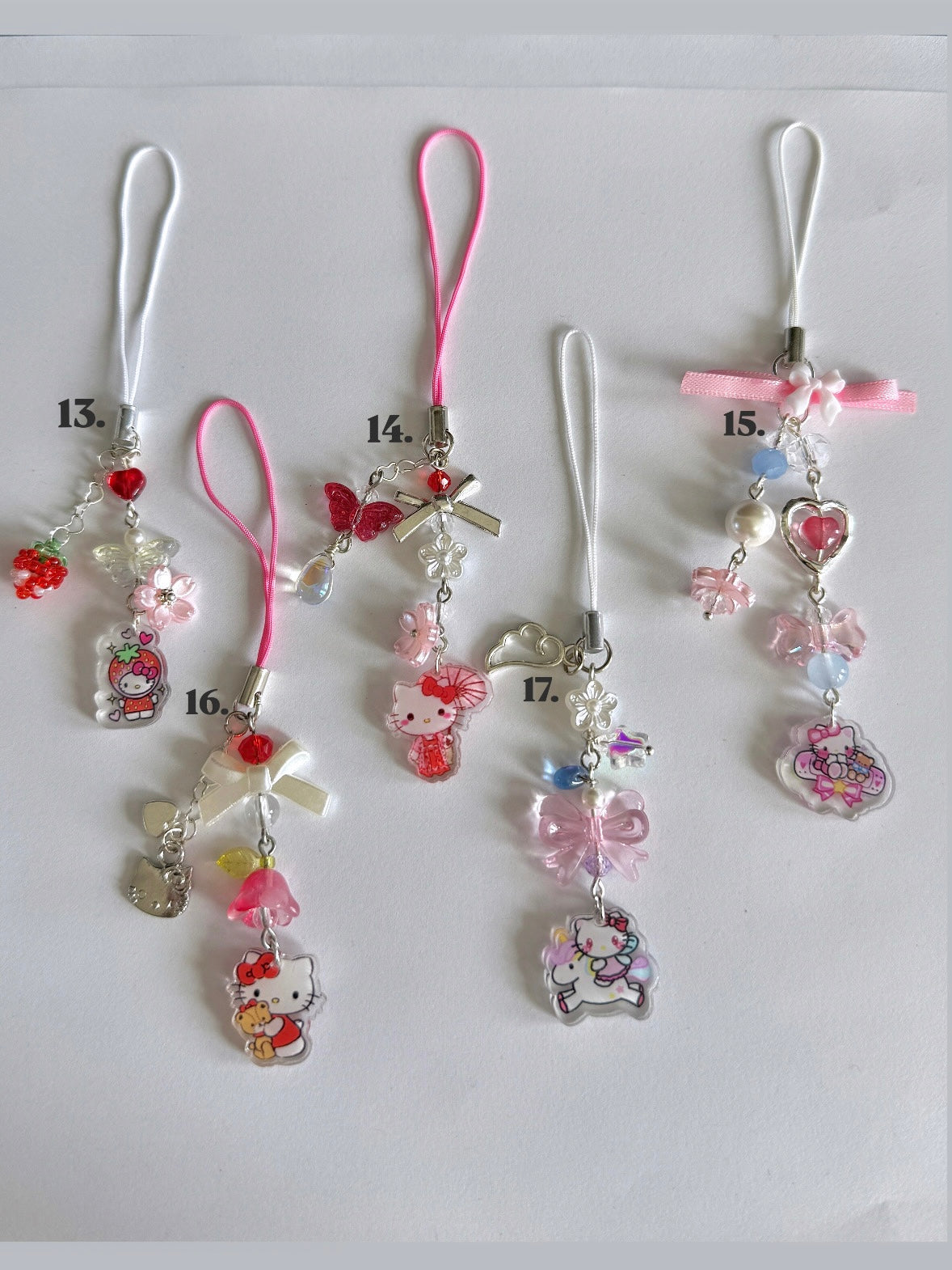 Sanrio phone charms