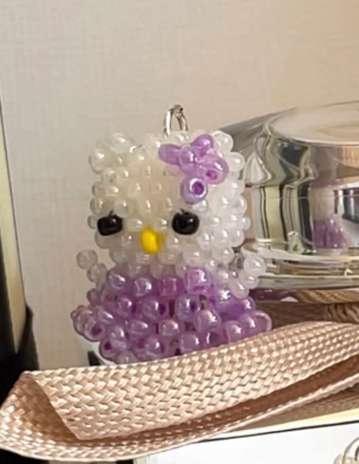 Beaded Sanrio hello kitty