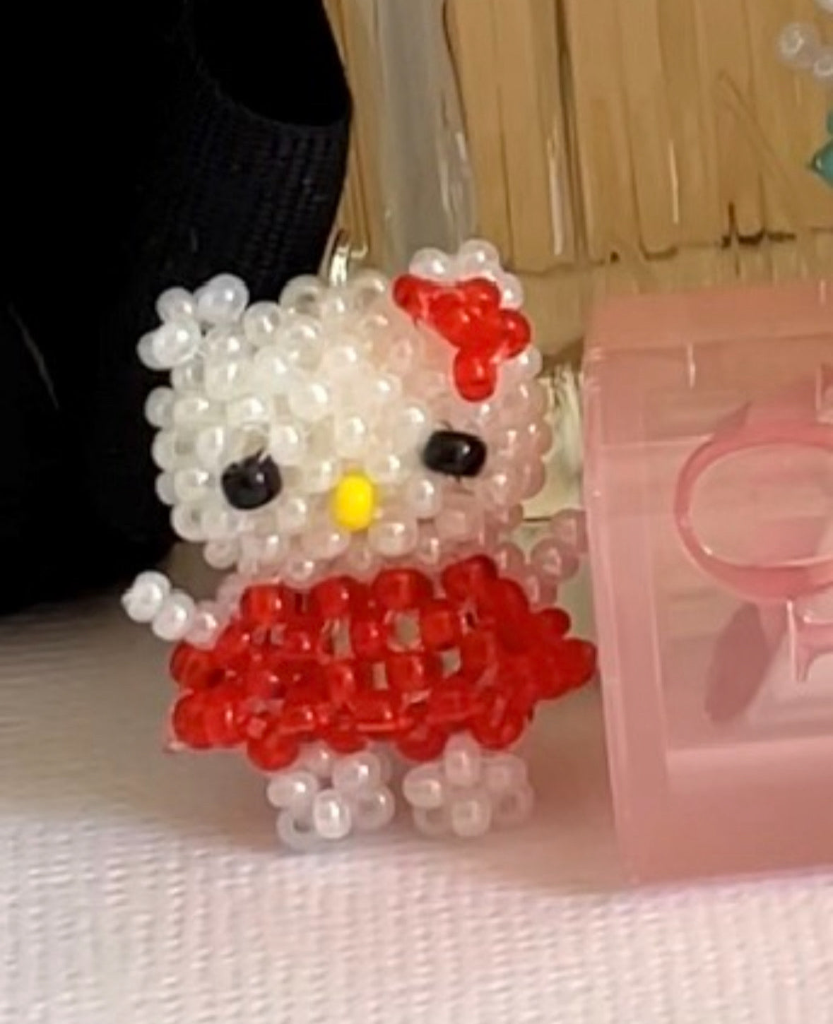 Beaded Sanrio hello kitty