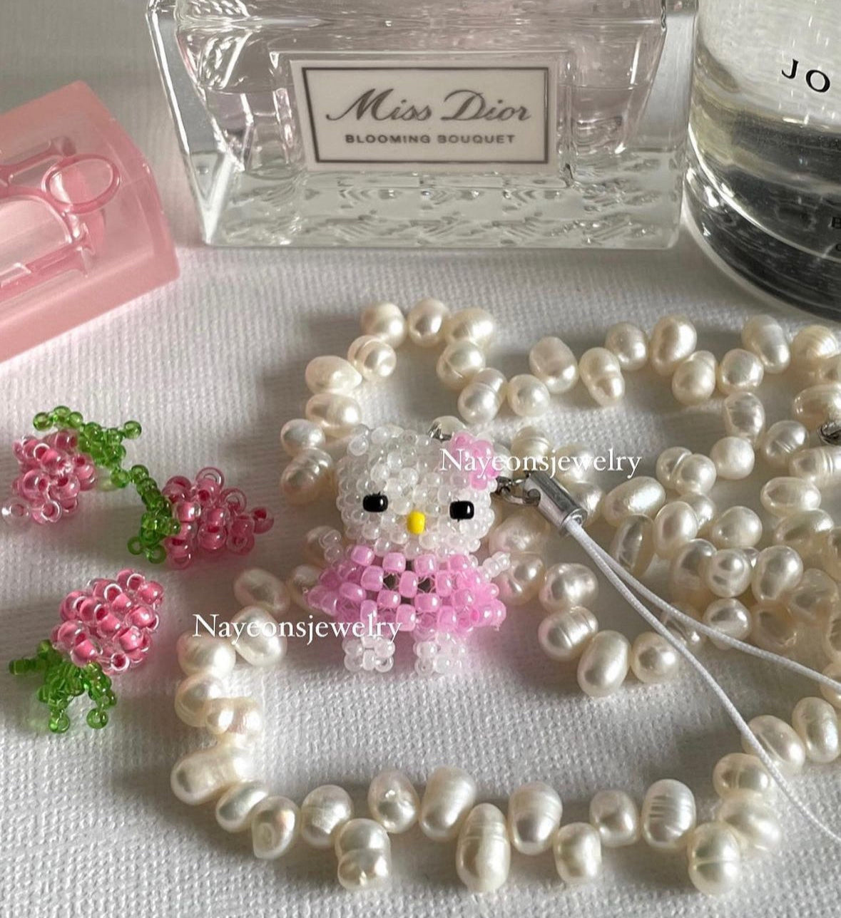 Beaded Sanrio hello kitty