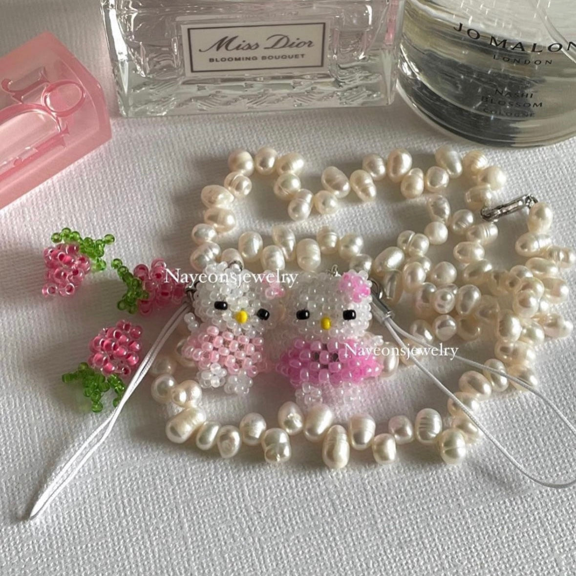 Beaded Sanrio hello kitty