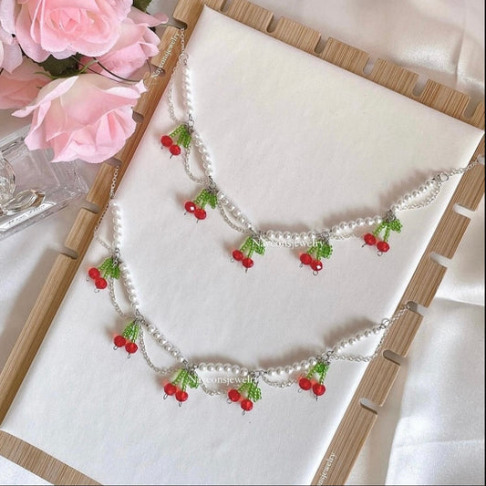 Cherries & pearls